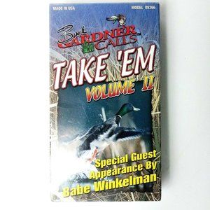 Buck Gardner Calls Take Em Volume 2 with Babe Winkelman VHS For Sportsmen Hunter